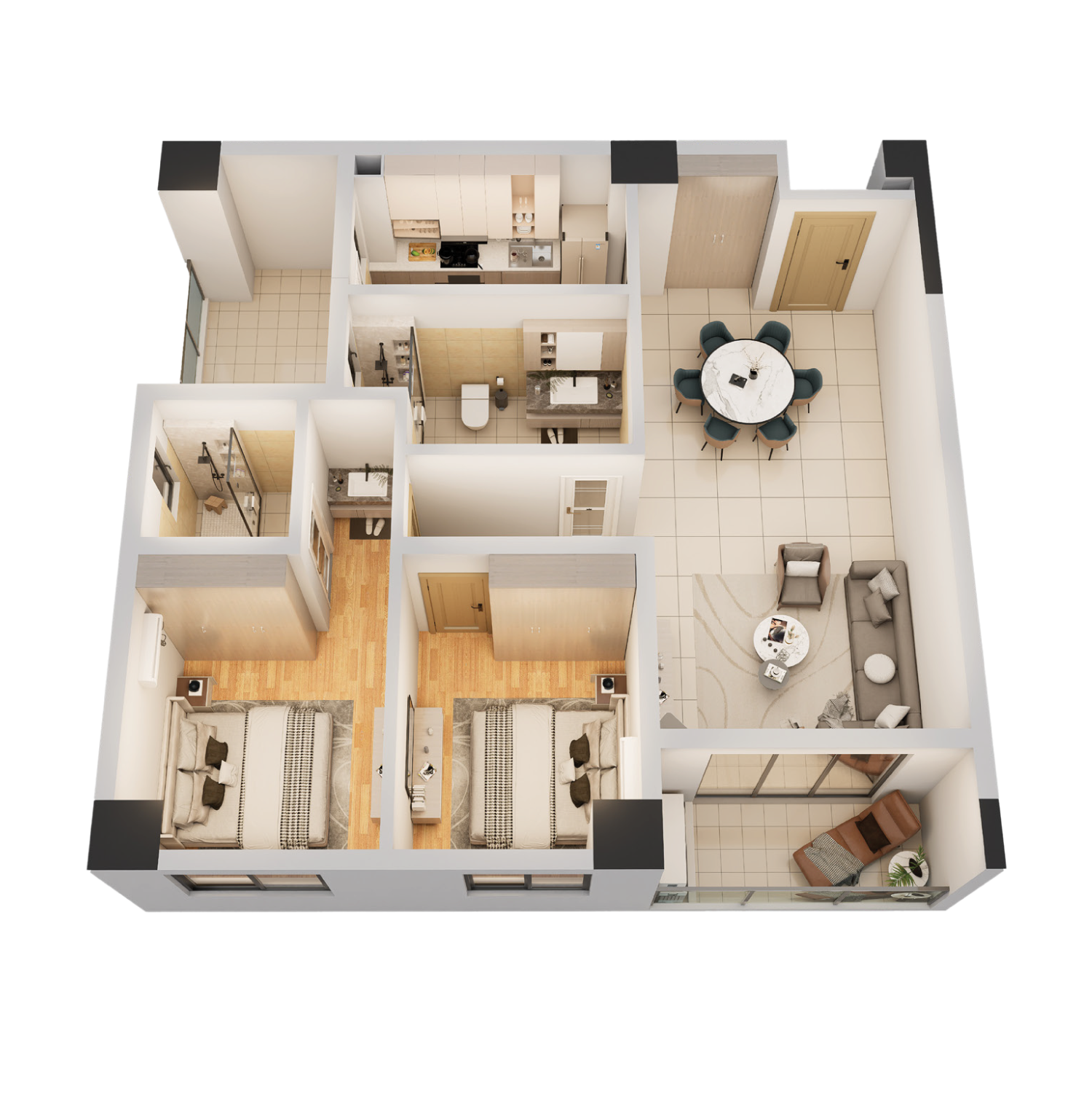 Floor Plan B1